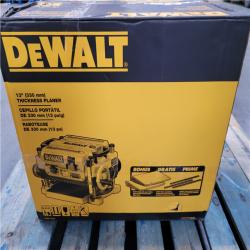 CALIFORNIA AS-IS DEWALT 13 (330mm) THICKNESS PLANER