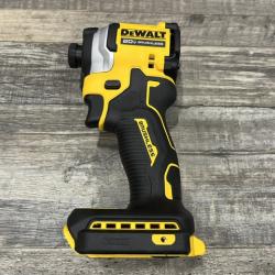 AS-IS DEWALT ATOMIC 20V MAX Lithium-Ion Cordless 1/4 in. Brushless Impact Driver Kit