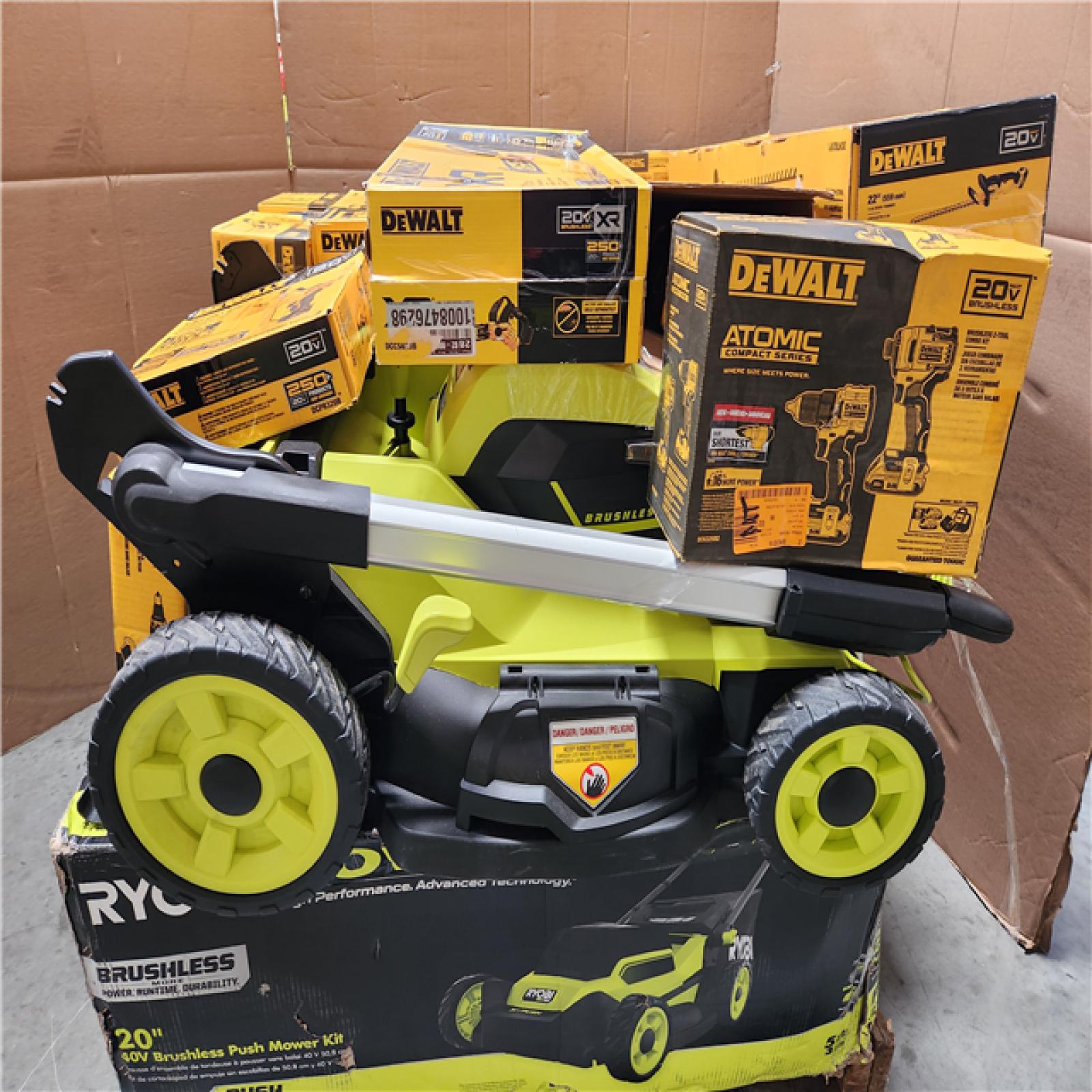 CALIFORNIA AS-IS TOOL PALLET