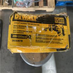 NEW! -  DEWALT 20V MAX XR Cordless Brushless Compact Reciprocating Saw (Tool Only)