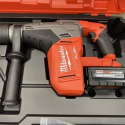 AS-IS Milwaukee 18 FUEL Brushless Cordless 21 in. Walk Behind Dual Battery Self-Propelled Mower Kit