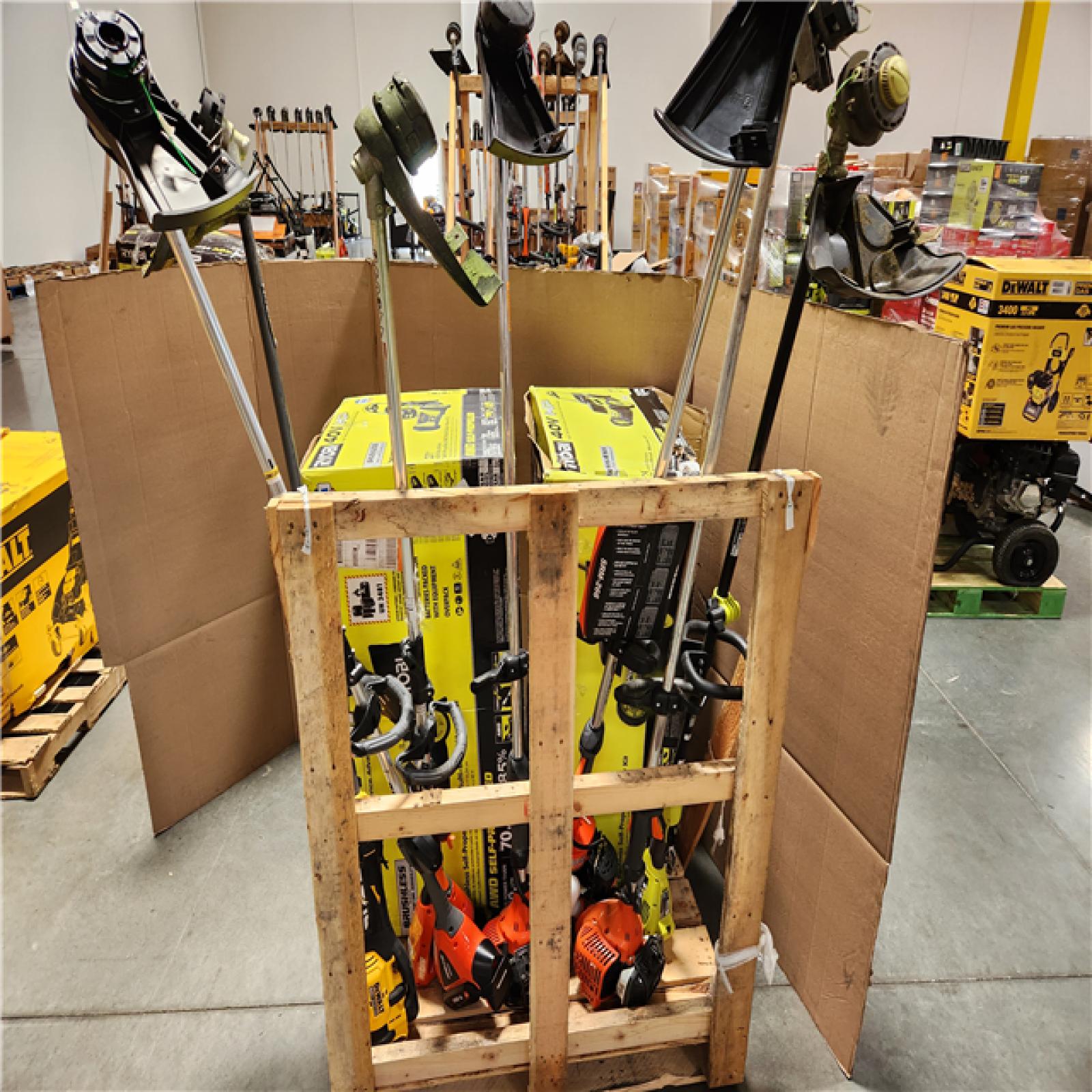 CALIFORNIA AS-IS OUTDOOR POWER EQUIPMENT