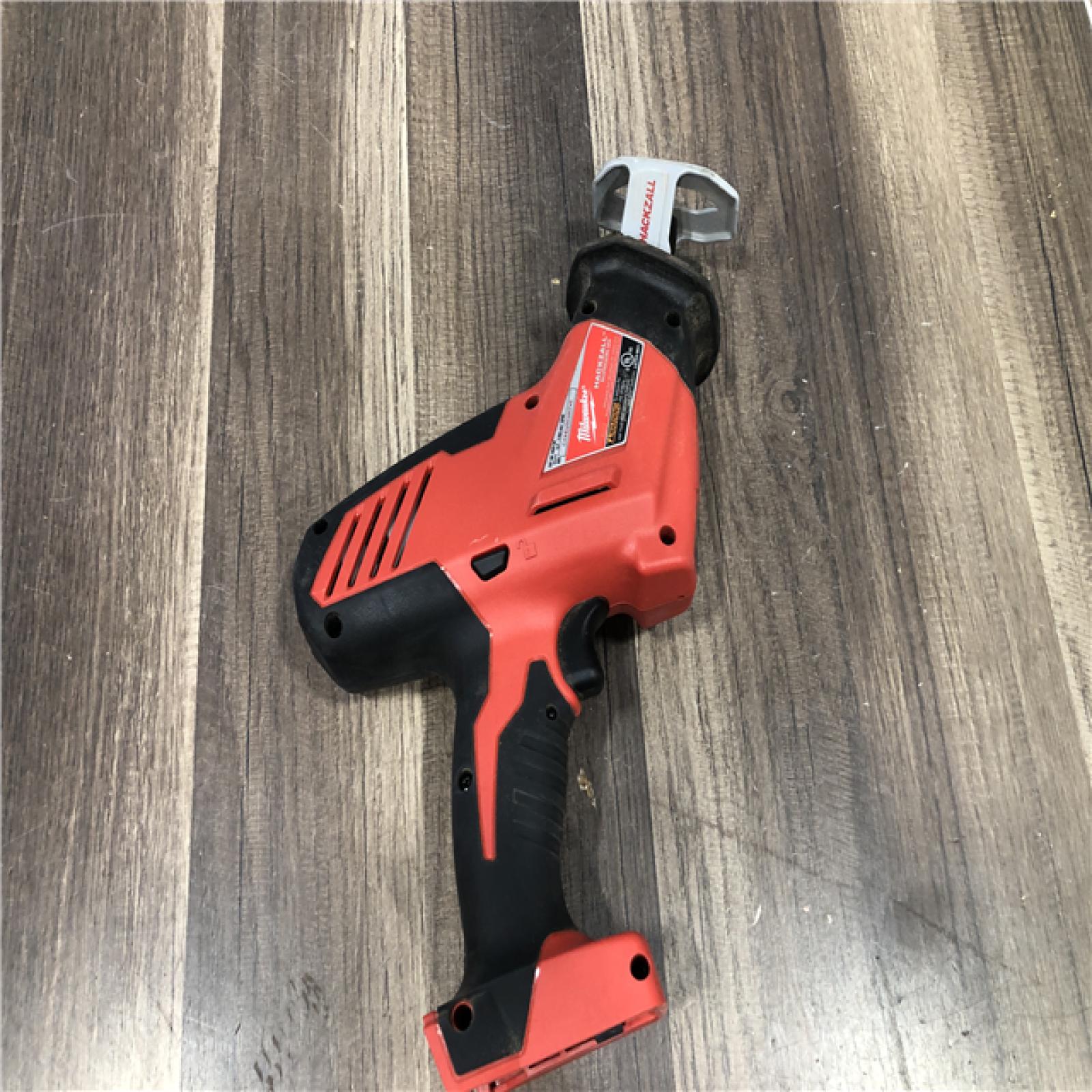 AS-IS Milwaukee M18 18V Lithium-Ion Cordless HACKZALL Reciprocating Saw (Tool-Only)