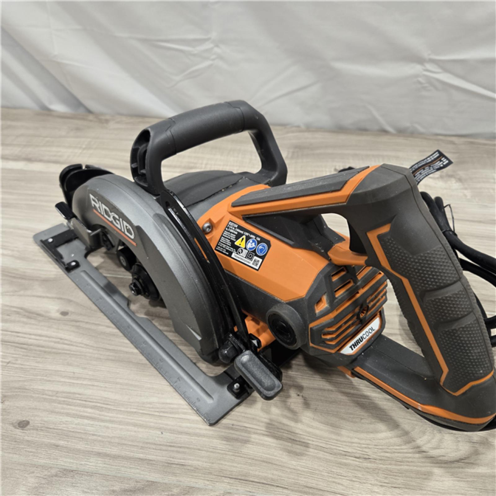 AS-IS Ridgid R32104 15A Worm Drive Circular Saw (Tool-Only)