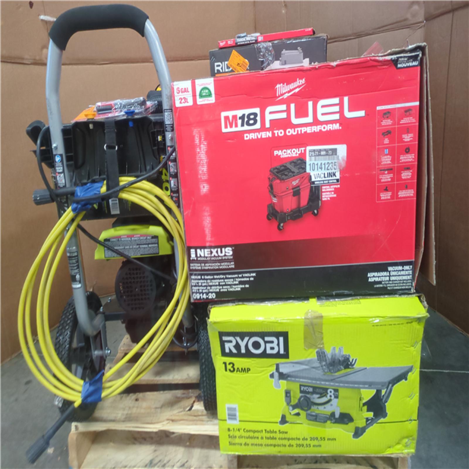 CALIFORNIA AS-IS TOOL PALLET