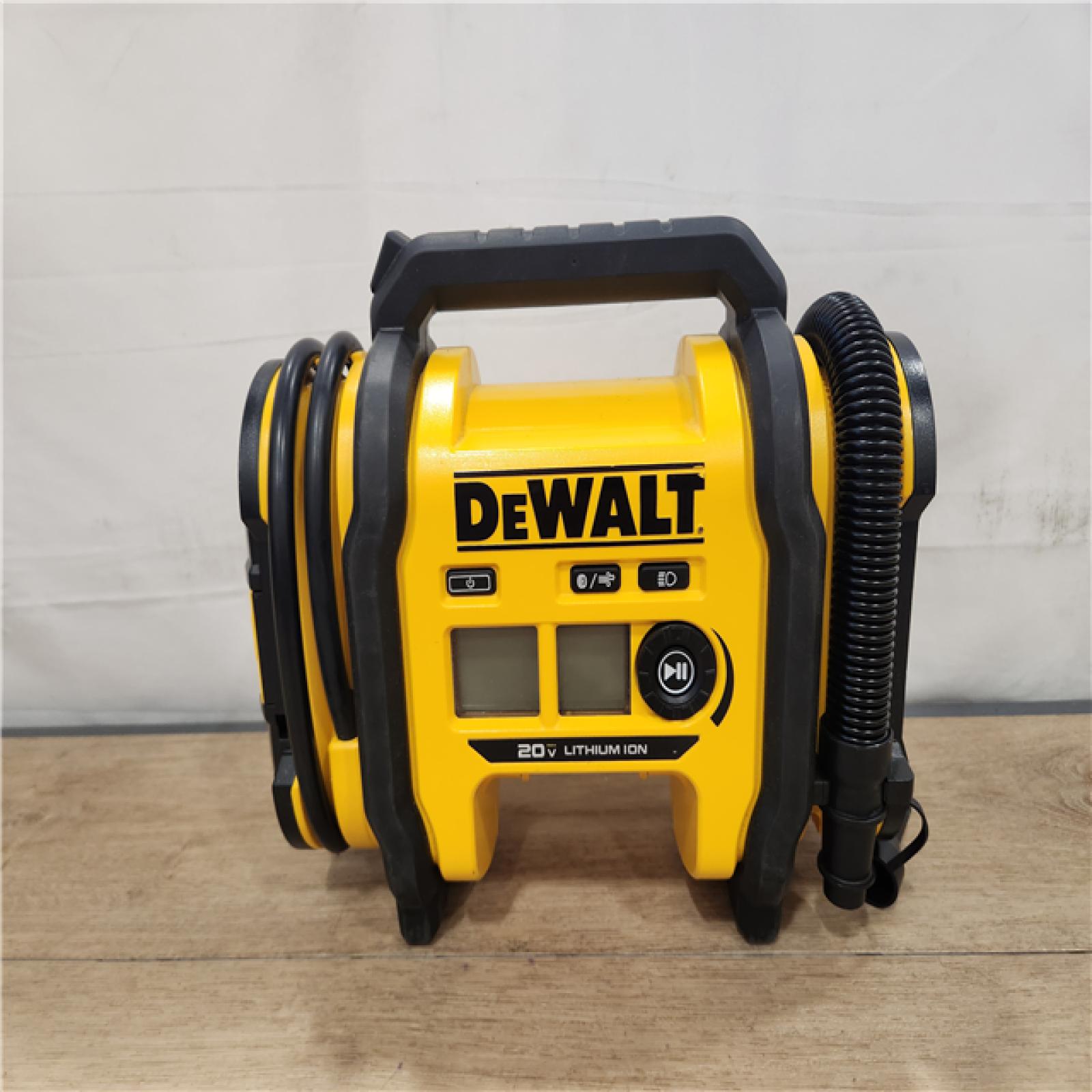 AS-IS- DEWALT 20V MAX Cordless Electric Portable Inflator (Tool Only)