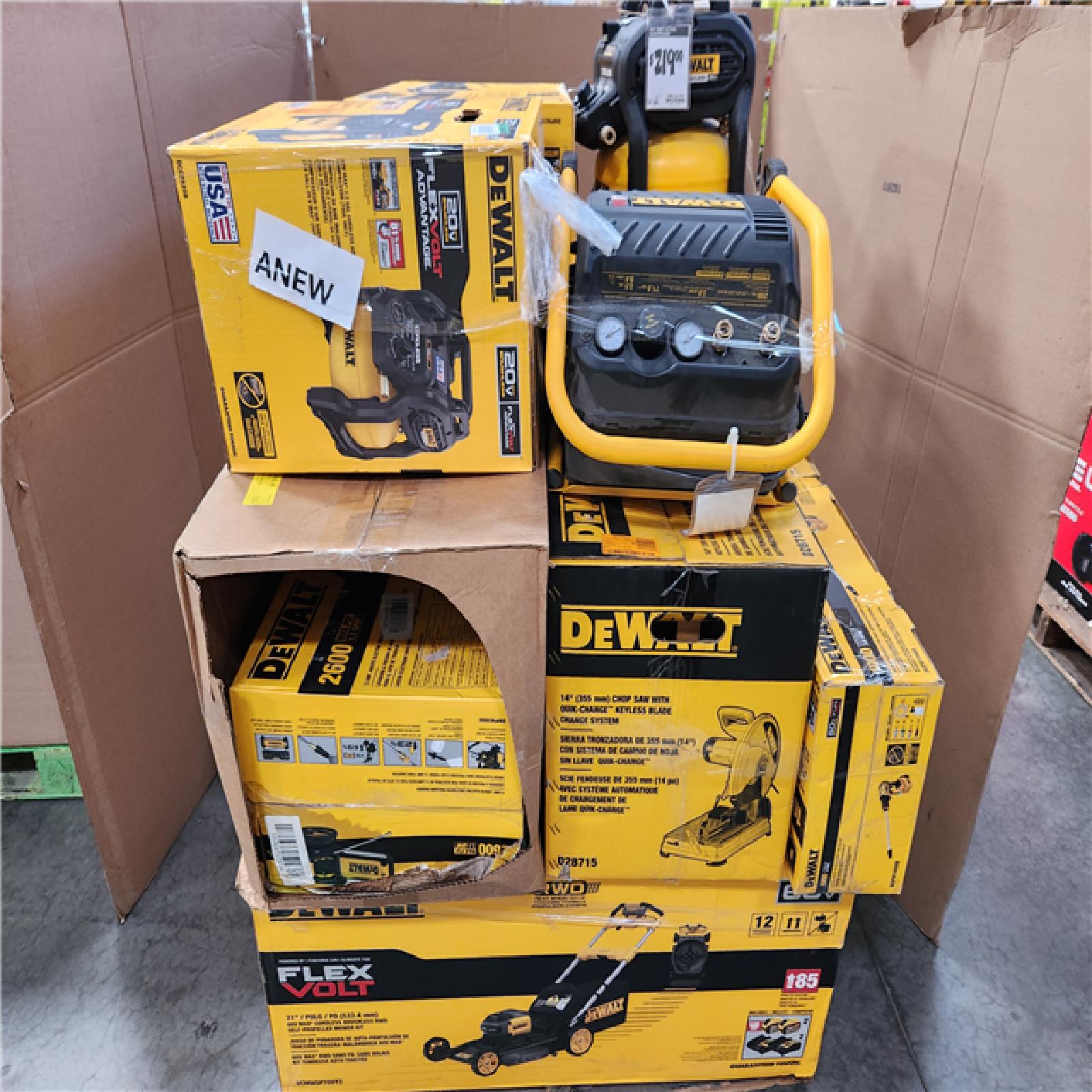 CALIFORNIA AS-IS TOOL PALLET