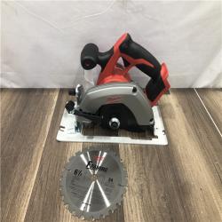AS-IS Milwaukee 18V Lithium-Ion Cordless 6-1/2 in. Circular Saw (Tool-Only)