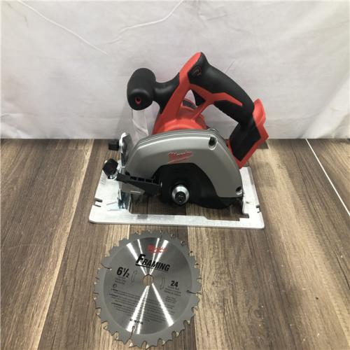 AS-IS Milwaukee 18V Lithium-Ion Cordless 6-1/2 in. Circular Saw (Tool-Only)