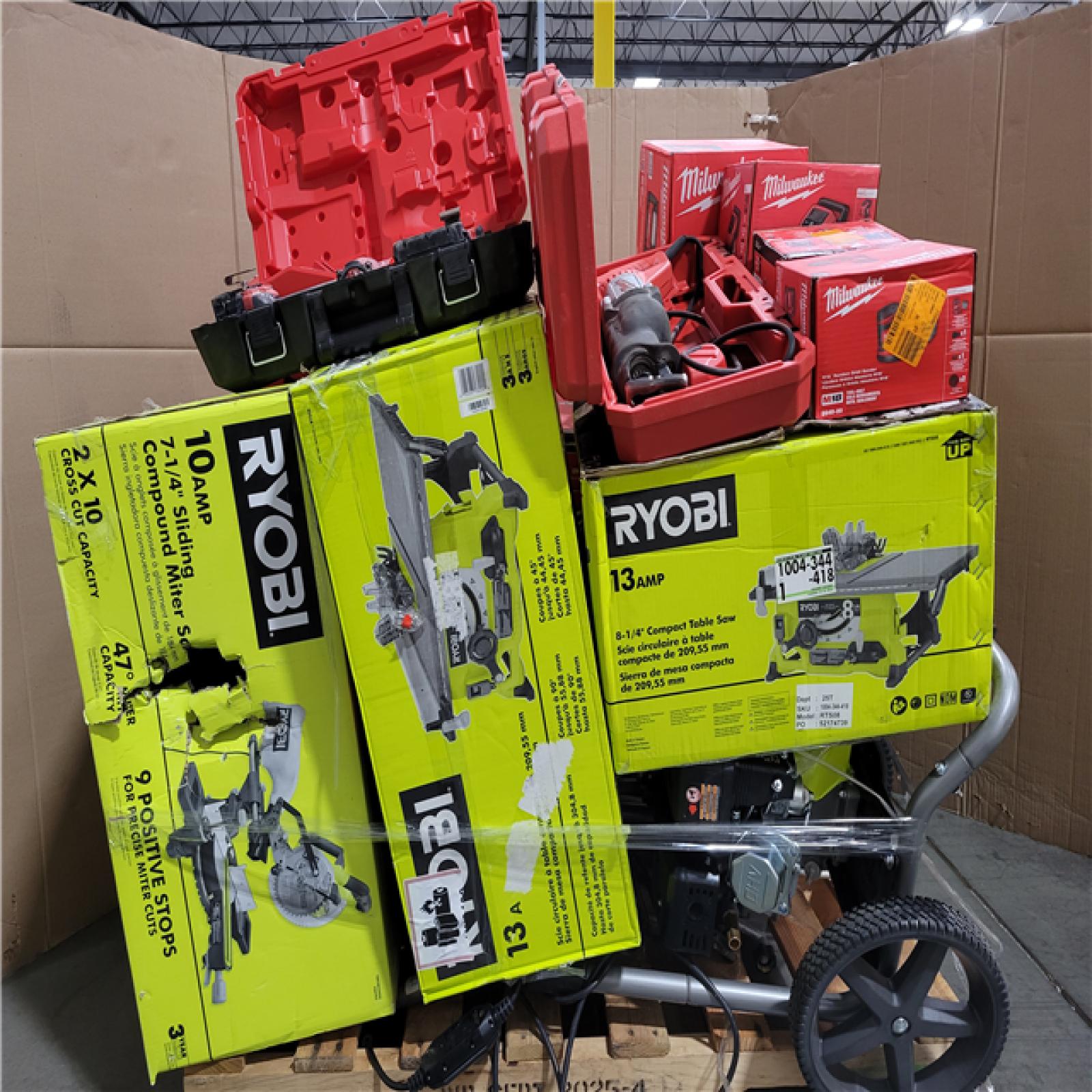 CALIFORNIA AS-IS TOOL PALLET