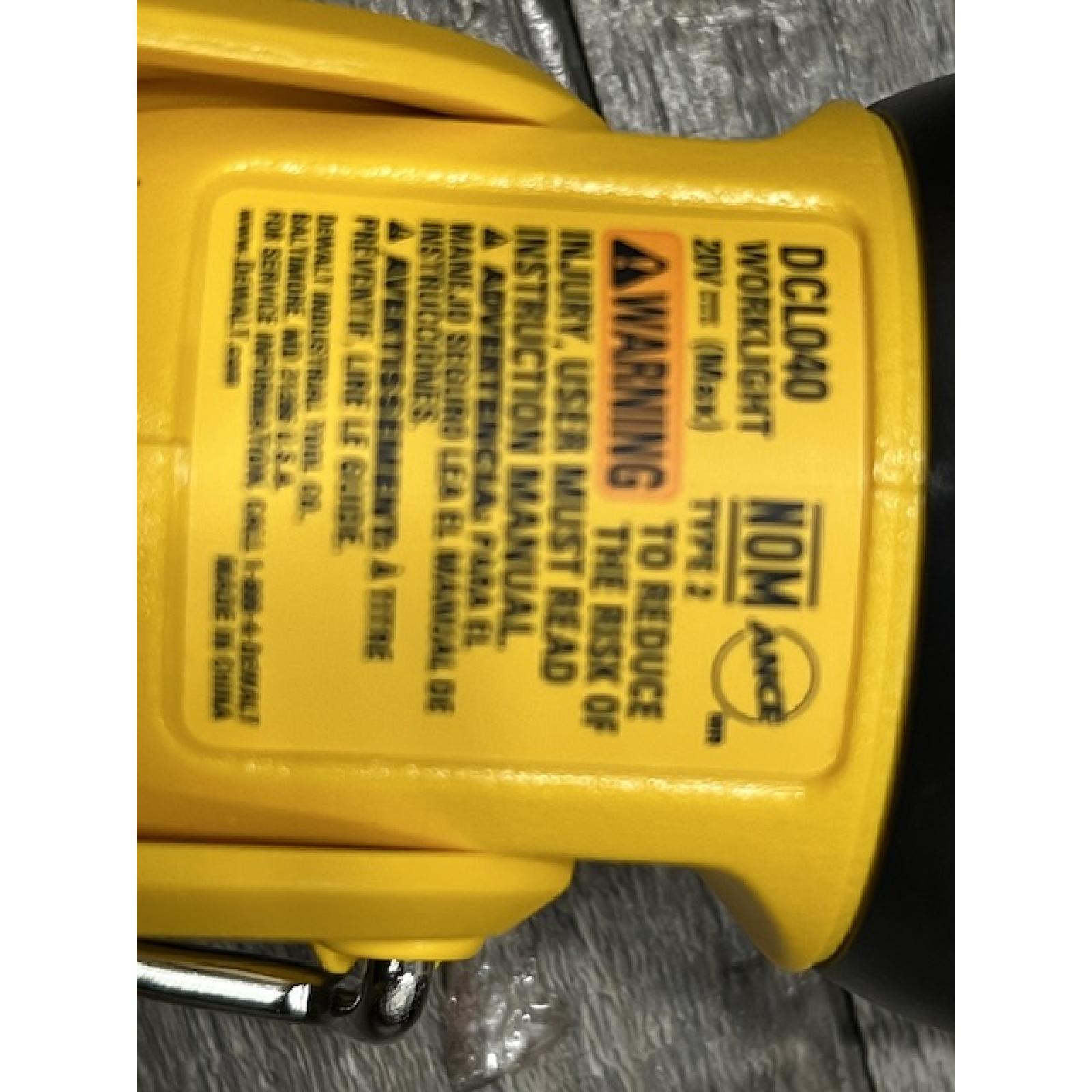 AS-IS Dewalt DCK449E1P1 20V MAX XR Brushless Lithium-Ion 4-Tool Combo Kit with (1) 1.7 Ah and (1) 5 Ah Battery