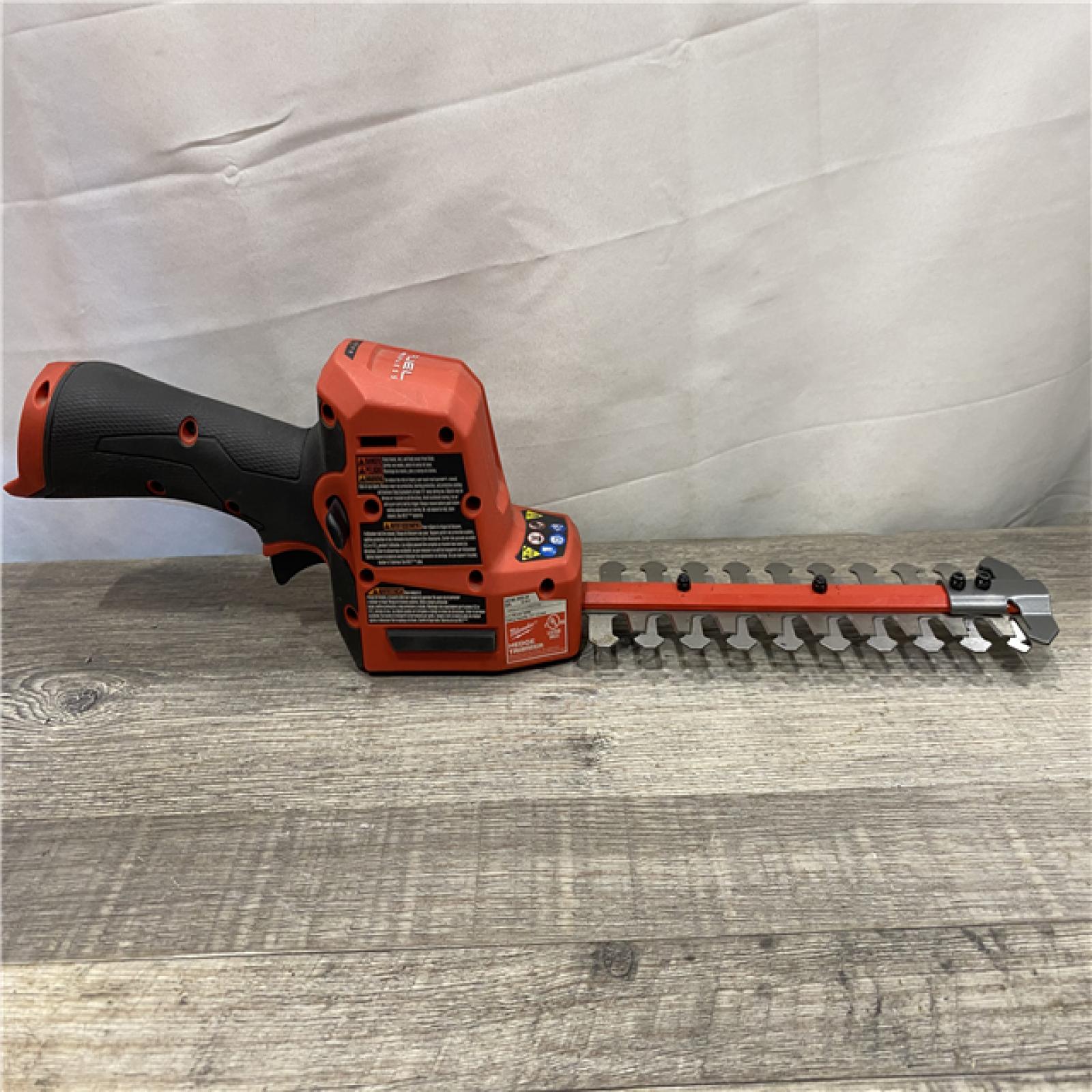 AS-IS Milwaukee FUEL 8 in. 12V Lithium-Ion Brushless Cordless Battery Hedge Trimmer (Tool-Only)