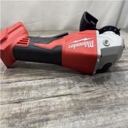 AS-IS Milwaukee 18V Lithium-Ion Brushless Cordless 4-1/2 in./5 in. Grinder w/Paddle Switch (Tool-Only)