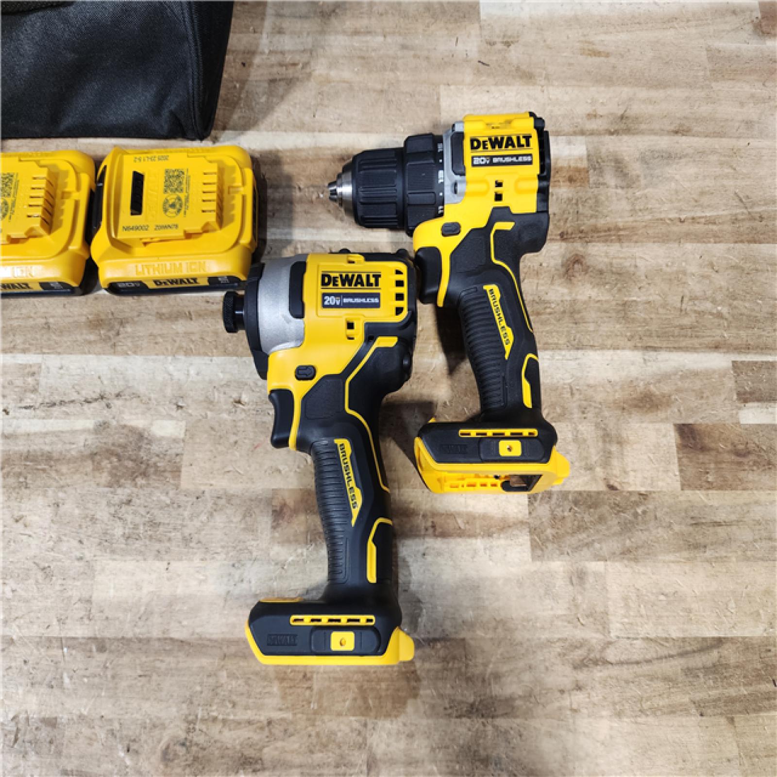 HOUSTON LOCATION - AS - IS DEWALT ATOMIC 20-Volt MAX Lithium-Ion Cordless Combo Kit