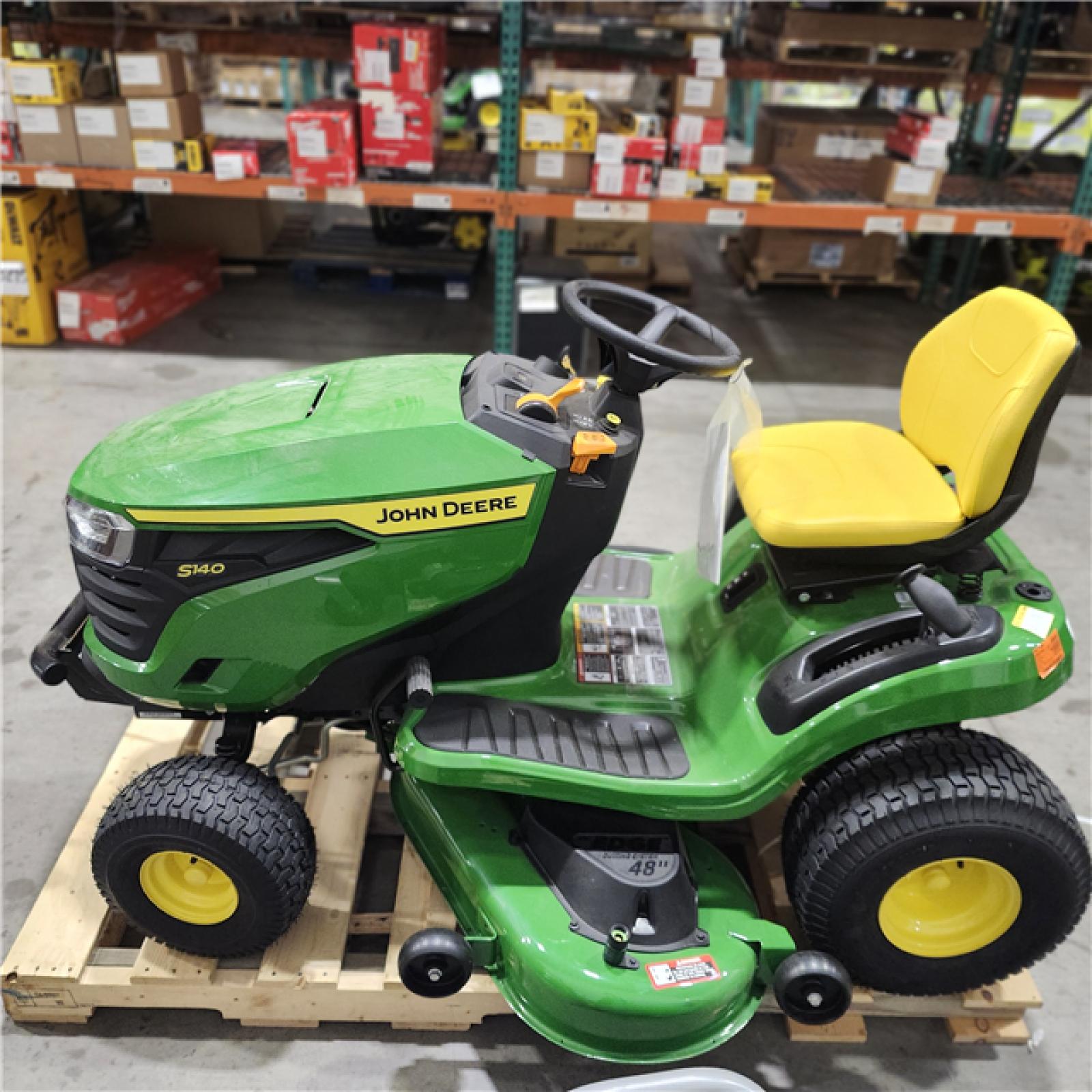 Dallas Location - As-Is John Deere S140 lawn tractor - mowers