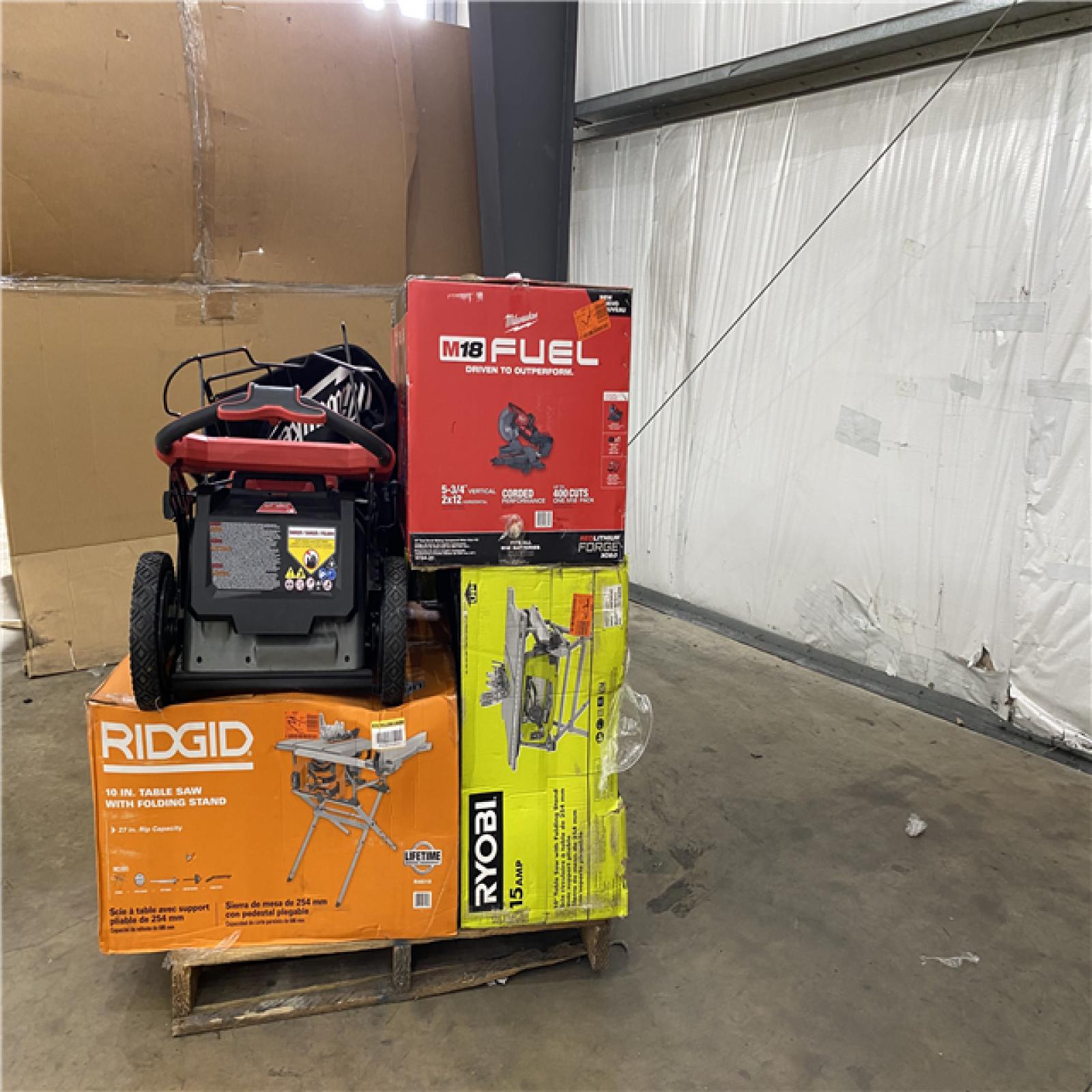 Houston Location AS IS - Tool Pallet