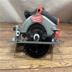 AS-IS Milwaukee M12 FUEL 12V Lithium-Ion Brushless 5-3/8 in. Cordless Circular Saw (Tool-Only)