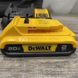 AS-IS DEWALT Atomic 20V Lithium-Ion Cordless Compact 1/2 in. Drill/Driver Kit