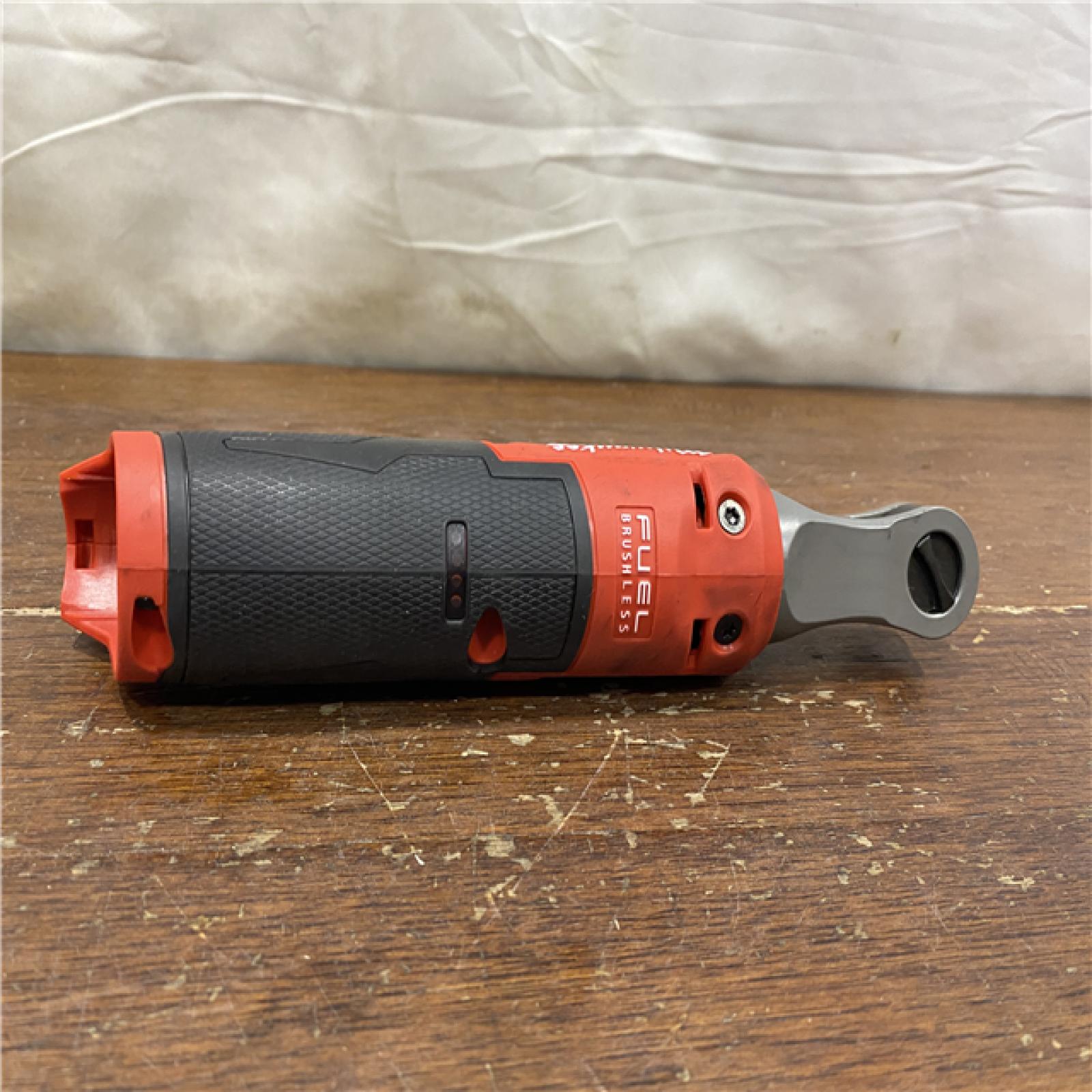 AS-IS Milwaukee 2567-20 M12 FUEL Brushless Lithium-Ion 3/8 in. Cordless High Speed Ratchet (Tool Only)