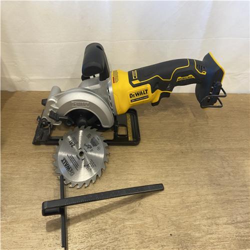 AS-IS DEWALT ATOMIC 20V MAX Cordless Brushless 4-1/2 in. Circular Saw (Tool Only)