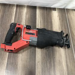 AS-IS Milwaukee FUEL 18V Lithium-Ion Brushless Cordless Super SAWZALL Orbital Reciprocating Saw (Tool-Only)