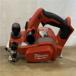 AS-IS Milwaukee 18V Lithium-Ion Cordless 3-1/4 in. Planer (Tool-Only)