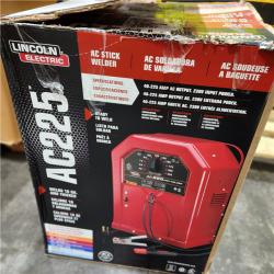 Dallas Location - As-Is Lincoln Electric 225 Amp Arc/Stick Welder AC225S, 230V