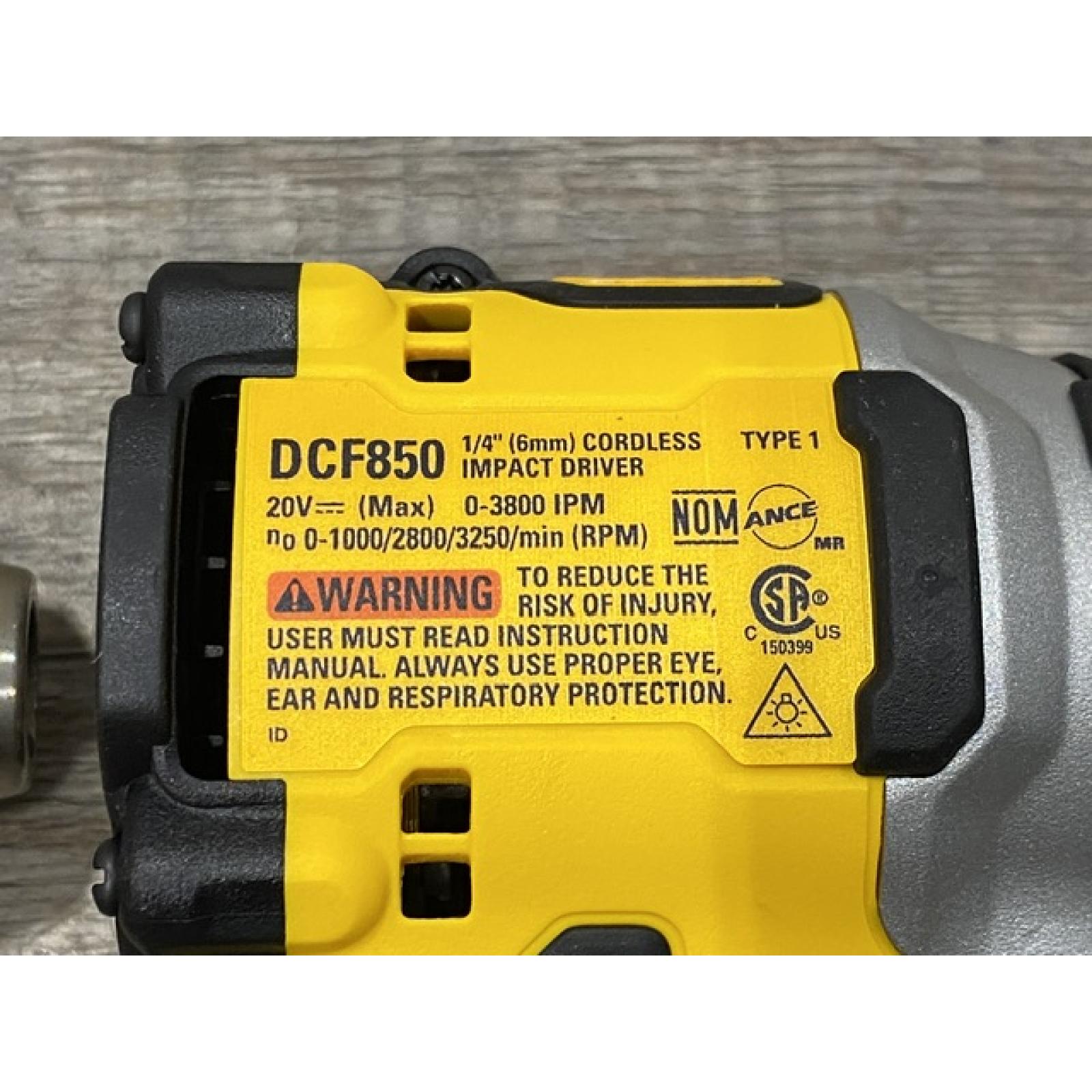 AS-IS DEWALT ATOMIC 20V MAX Lithium-Ion Cordless 2-Tool Combo Kit