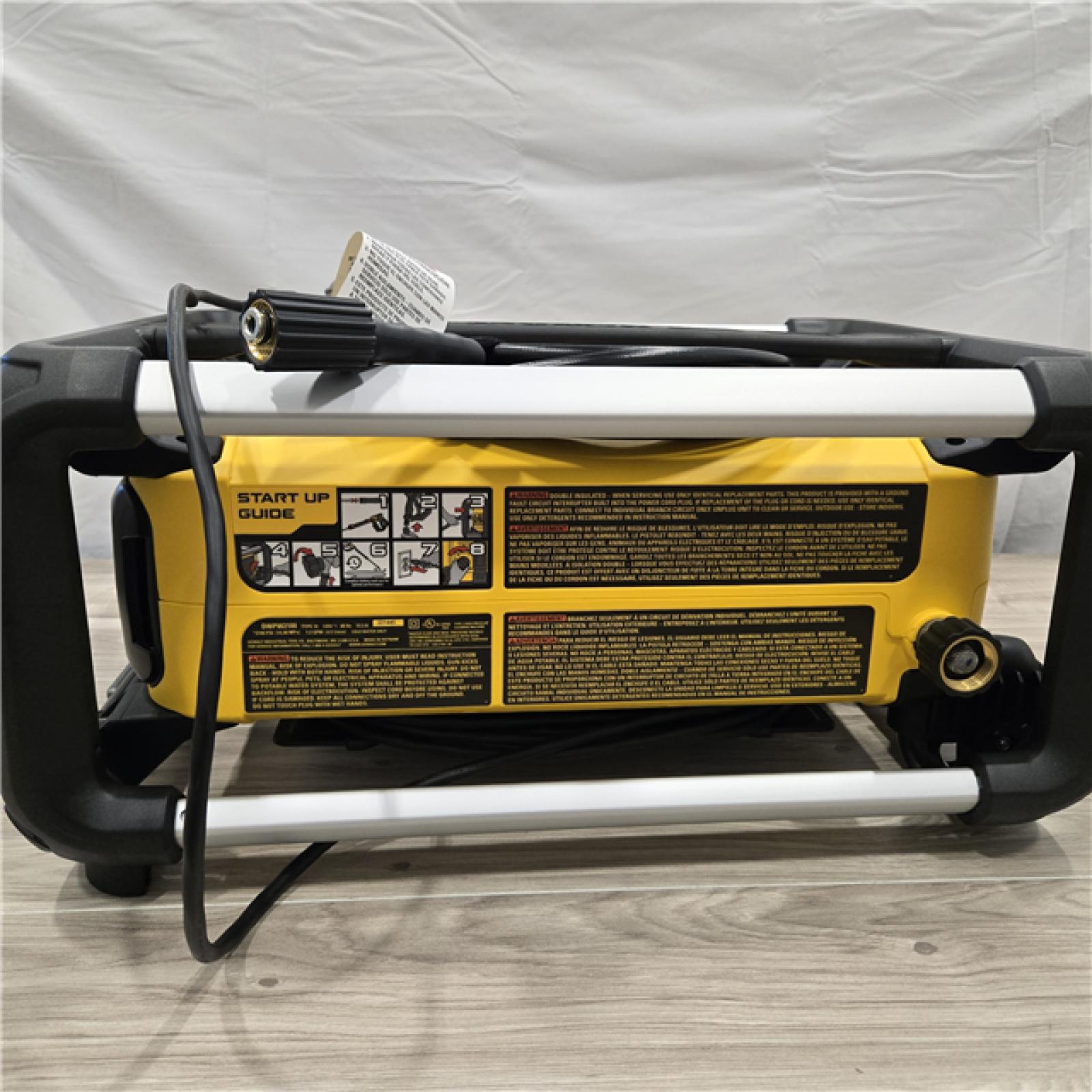 GOOD- DEWALT Electric Pressure Washer  2100 PSI  Jobsite Power Washer DWPW2100