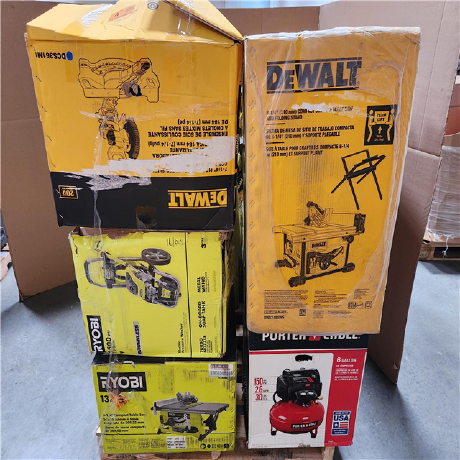 CALIFORNIA AS-IS TOOL PALLET