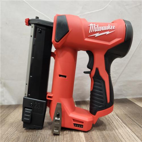 AS-IS- MILWAUKEE M12 23 GAUGE PIN NAILER (TOOL ONLY)