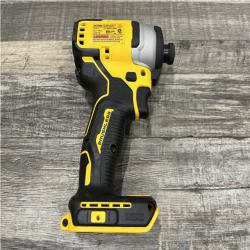 AS-IS DEWALT Atomic 20V Max Lithium-Ion Brushless Cordless Compact 1/4 in. Impact Driver Kit