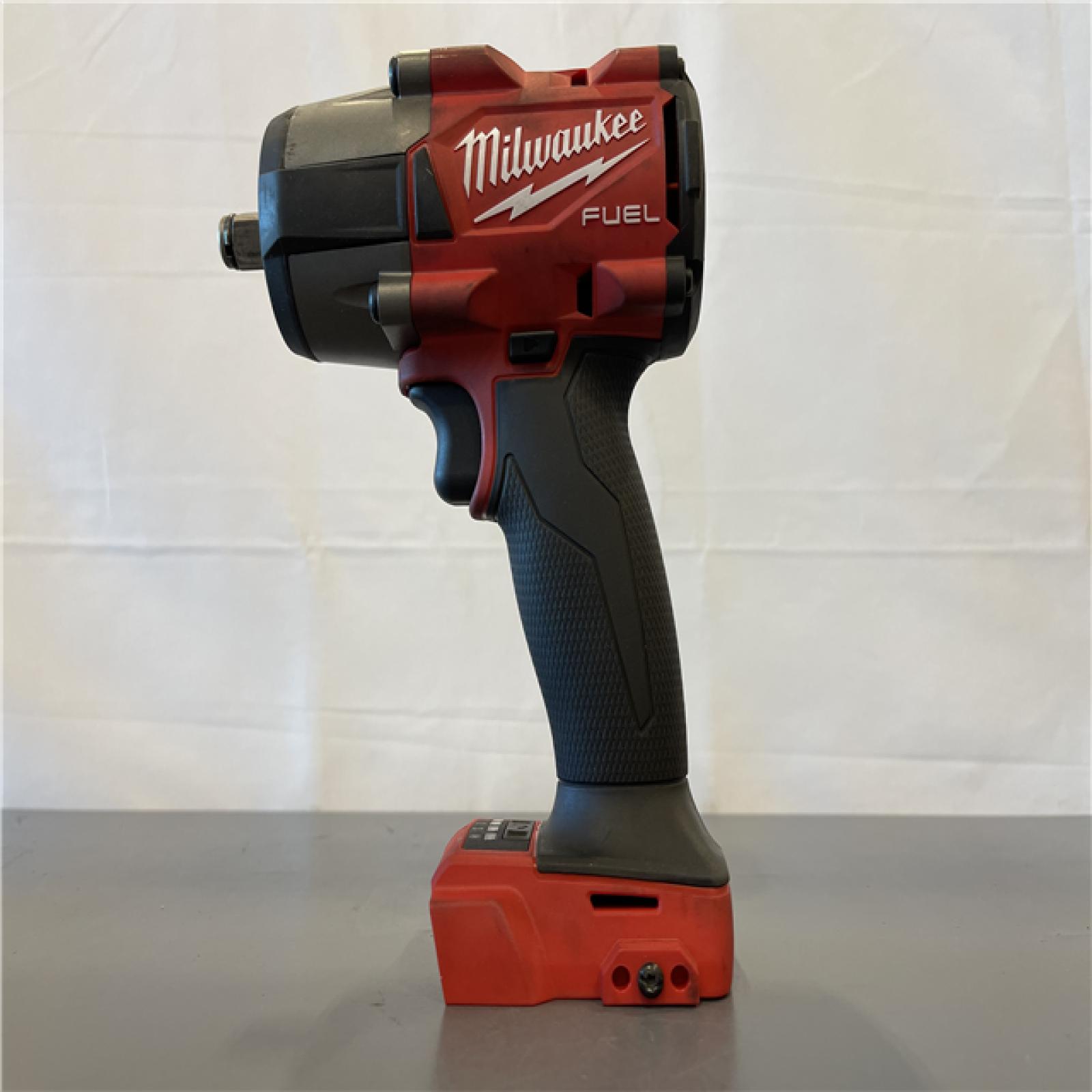 AS-IS - Milwaukee M18 18V Fuel 1/2  Mid-Torque Impact Wrench Cordless Lithium-Ion Brushless
