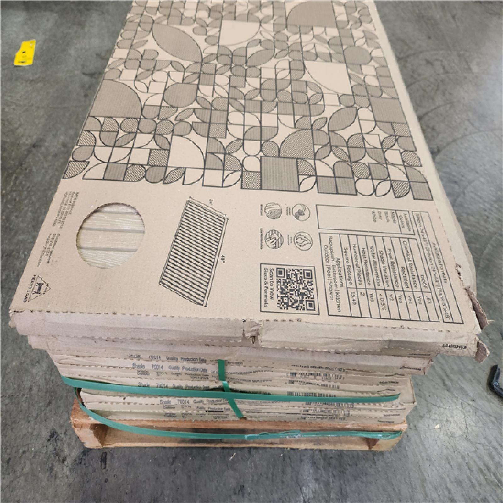 Phoenix Ivy Hill Tile Montgomery Ribbon Maple 24 in. x 48 in. Matte Porcelain Floor and Wall Tile (485 sq. ft. /12 Case)