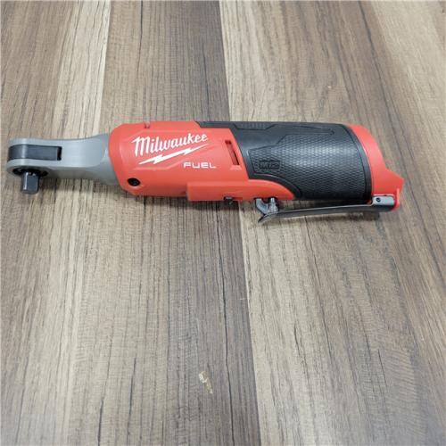 AS-IS Milwaukee 2567-20 M12 FUEL Brushless Lithium-Ion 3/8 in. Cordless High Speed Ratchet (Tool Only)