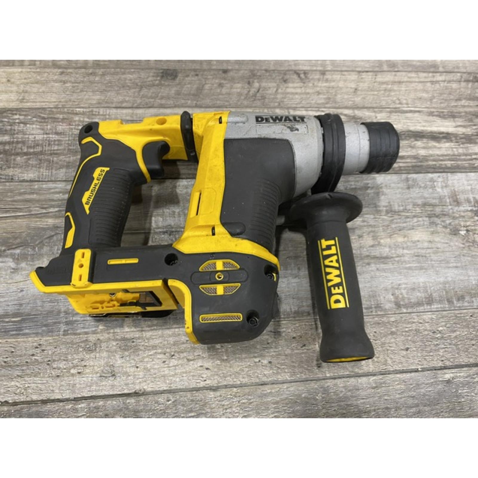 AS-IS DEWALT ATOMIC 20V MAX Cordless Brushless Ultra-Compact 5/8 in. SDS Plus Hammer Drill (Tool Only)