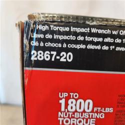 NEW- Milwaukee FUEL ONE-KEY 18V Lithium-Ion Brushless Cordless 1 in. Impact Wrench with Friction Ring (Tool-Only)
