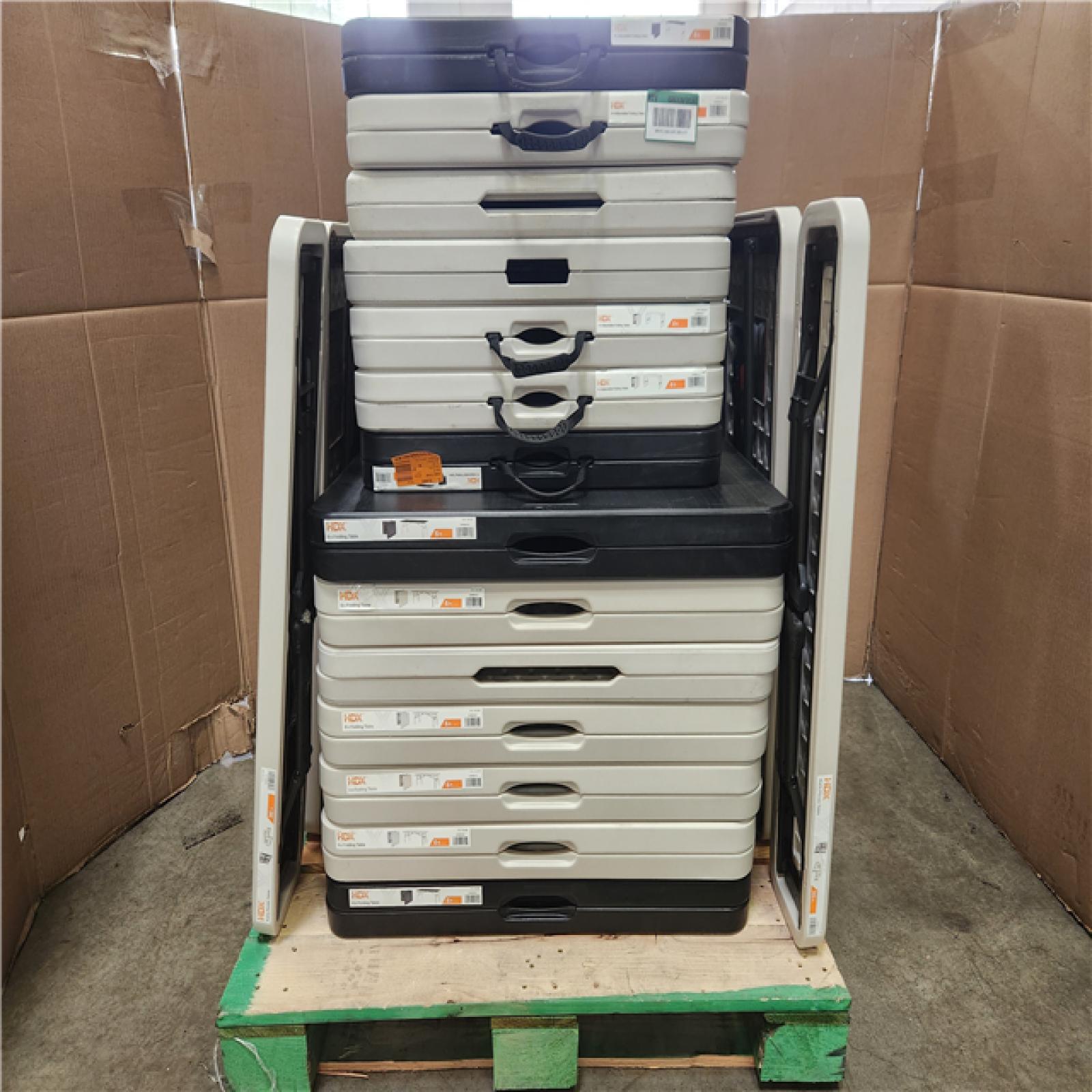 Phoenix LIKE NEW Mixed HDX Folding Tables (17-Tables)