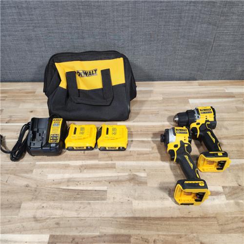 HOUSTON LOCATION - AS-IS DEWALT 2 TOOL COMBO KIT W/ (2) BATTERY & CHARGER