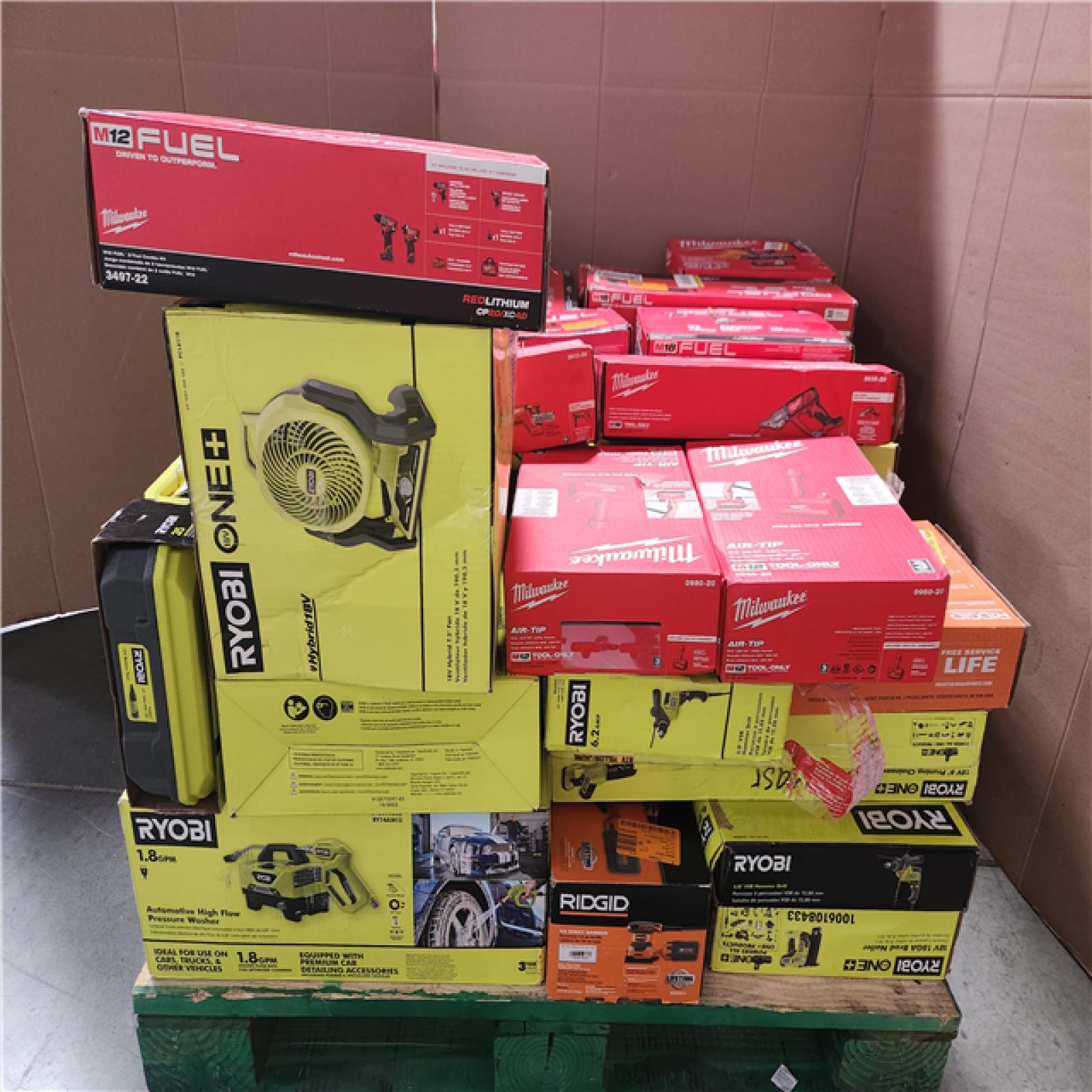 CALIFORNIA AS-IS TOOL PALLET