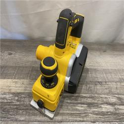 AS-IS DEWALT 20V MAX XR Cordless Brushless 3-1/4 in. Planer (Tool Only)