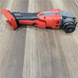 AS-IS Milwaukee 2880-20 M18 FUEL 18-Volt Lithium-Ion Brushless Cordless 4-1/2 in./5 in. Grinder W/Paddle Switch (Tool-Only)