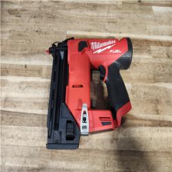 Houston Location AS-IS Milwaukee FUEL 12-Volt Lithium-Ion Brushless Cordless 18-Gauge 1-1/2 in. Compact Brad Nailer (Tool Only)