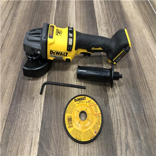 AS-IS DEWALT FLEXVOLT 60V MAX Cordless Brushless 4.5 in. to 6 in. Small Angle Grinder with Kickback Brake (Tool Only)