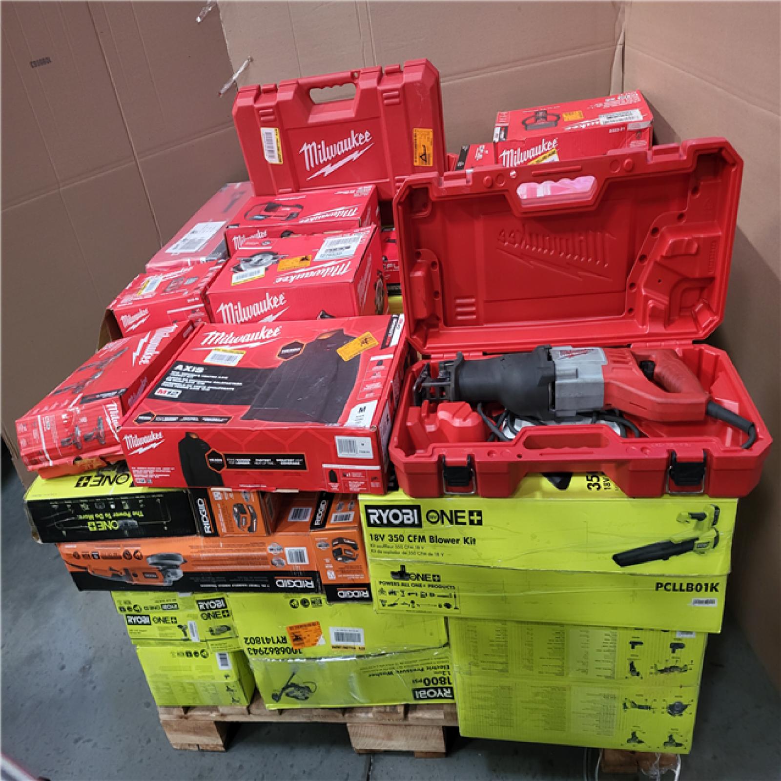 CALIFORNIA AS-IS TOOL PALLET