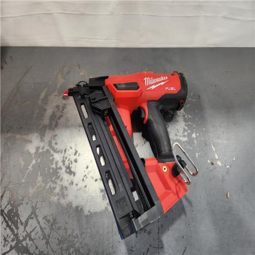 AS-IS- Milwaukee 18V Cordless Gen II 16 Gauge Angled Finish Nailer (Tool Only)