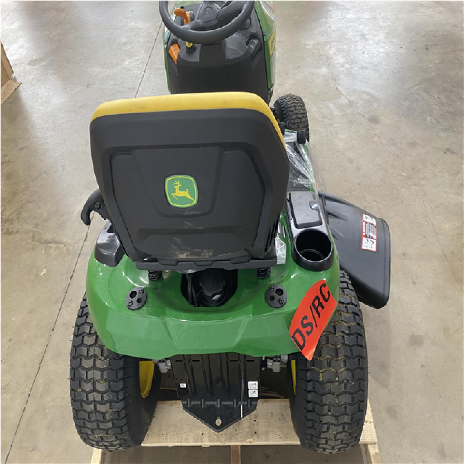 Houston Location - AS-IS Outdoor Power Equipment JOHN DEERE S120 SIT DOWN MOWER