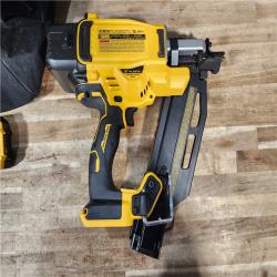 HOUSTON LOCATION - AS-IS DEWALT 20-Volt 21° Cordless Framing Nailer W/ BATTERY & CHARGER