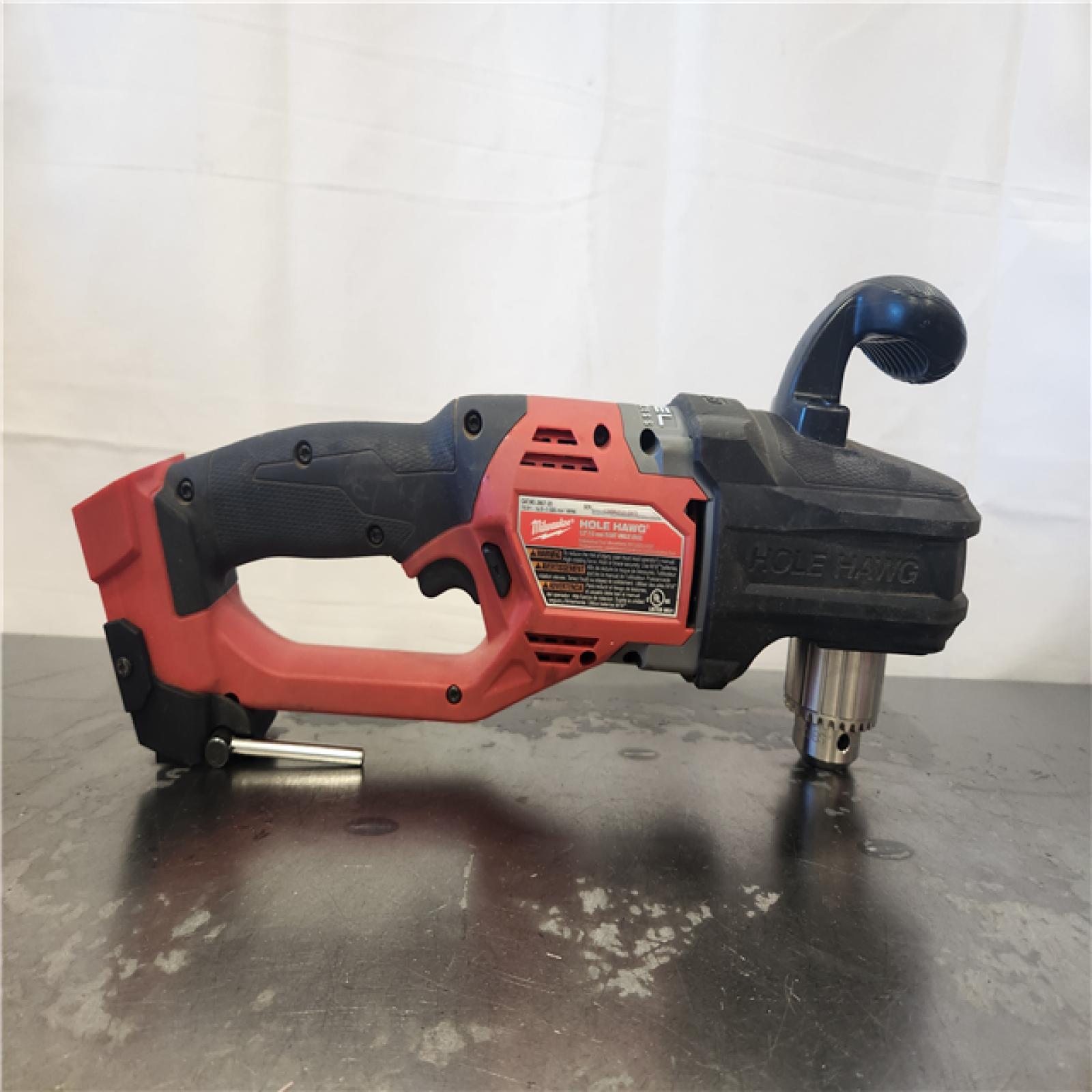 AS-IS- Milwaukee M18 FUEL GEN II Brushless Cordless 1/2 in. Hole Hawg Right Angle Drill (Tool-Only)