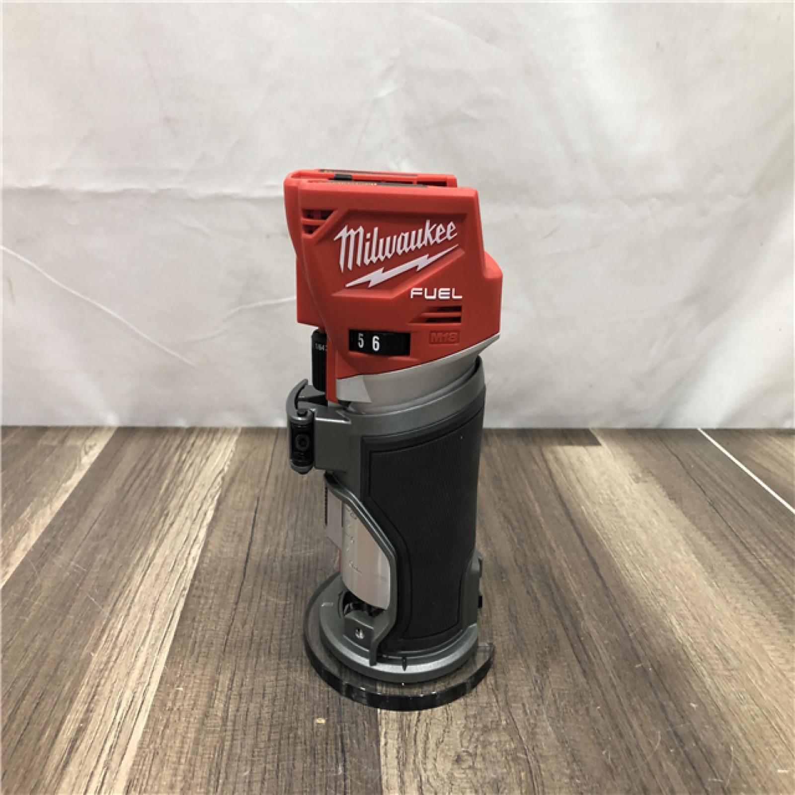 AS-IS Milwaukee FUEL 18V Lithium-Ion Brushless Cordless Compact Router (Tool-Only)